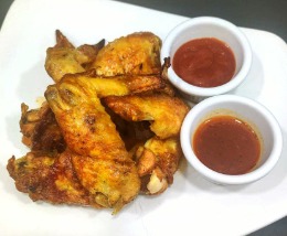 alitas de pollo